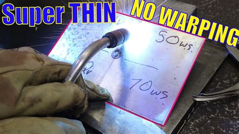 mig welding thin steel